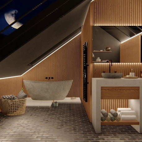 Tömörfa árnyékolók, fa falburkolatok