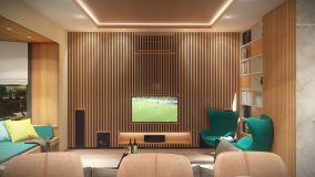 Fa falburkolat tömör fából