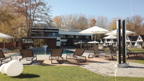 wellness részleg teljes látképe