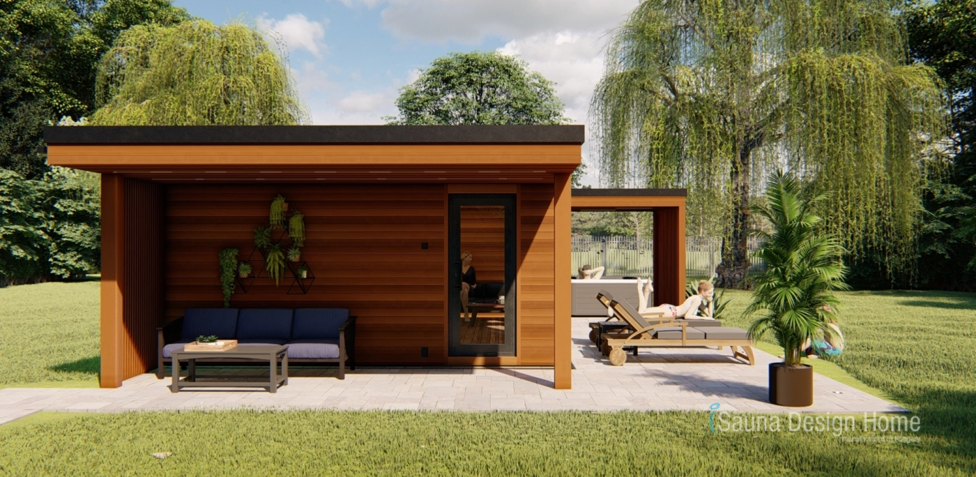 Családi szaunaház